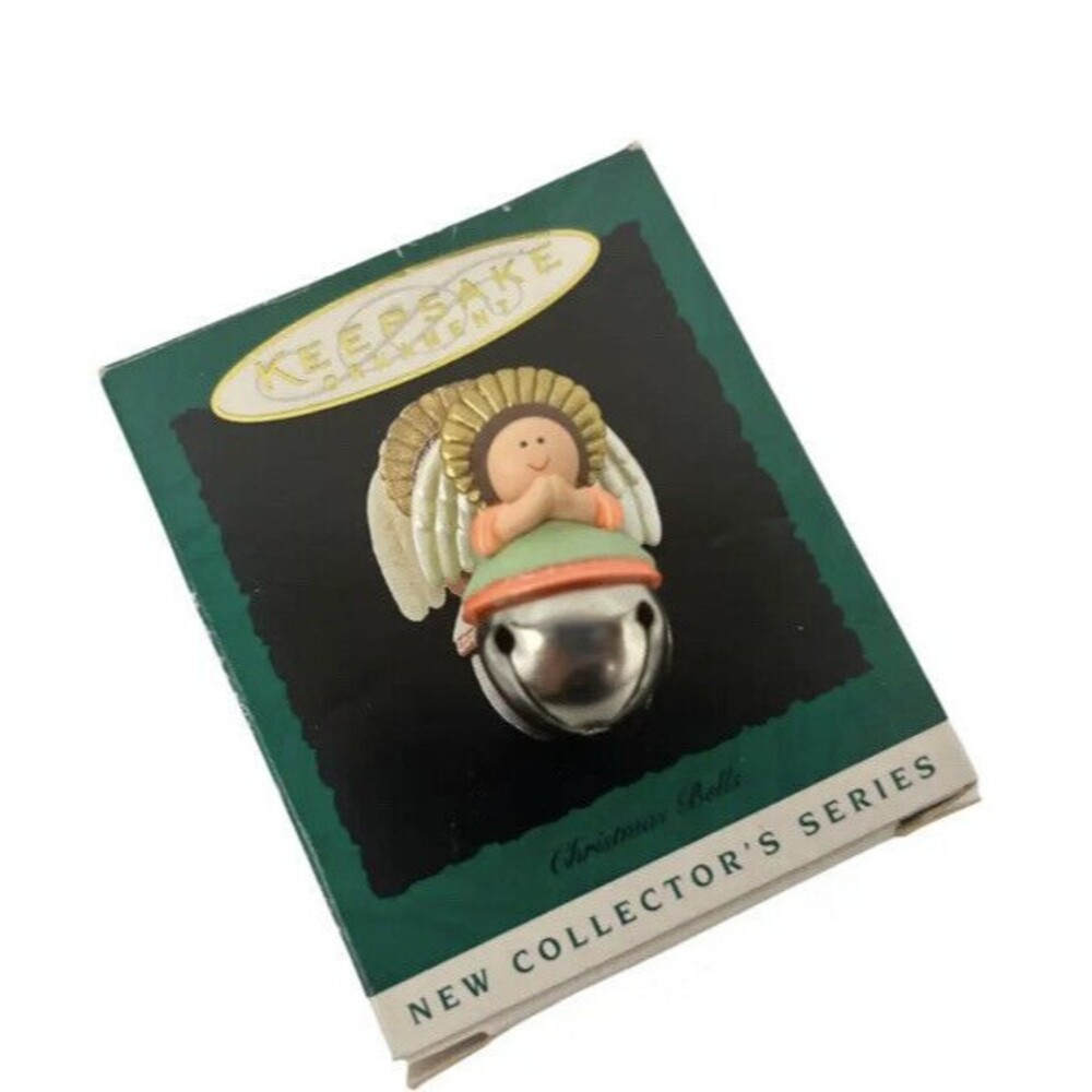 1995 Hallmark Keepsake Miniature "Angel" #1 Series Christmas Bell